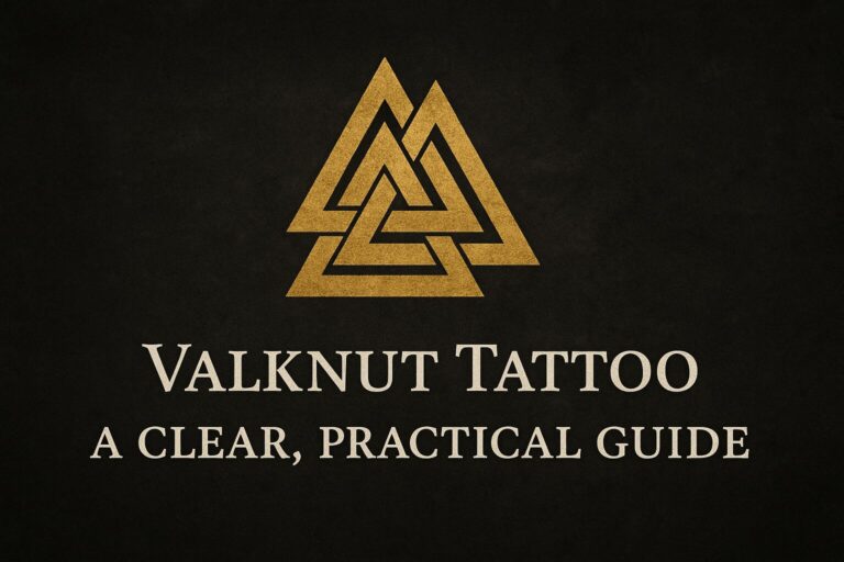 Valknut Tattoo