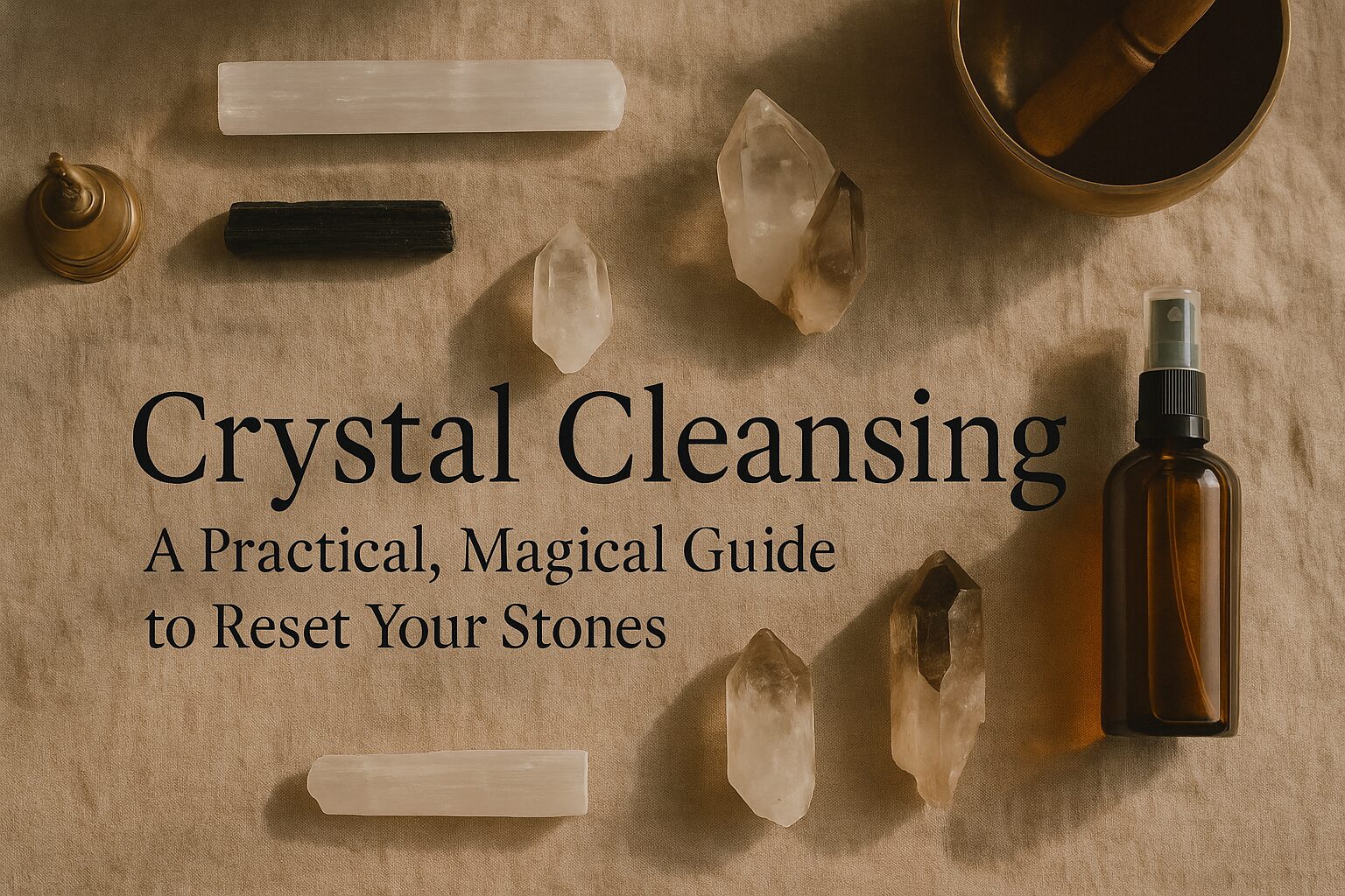 crystal cleansing