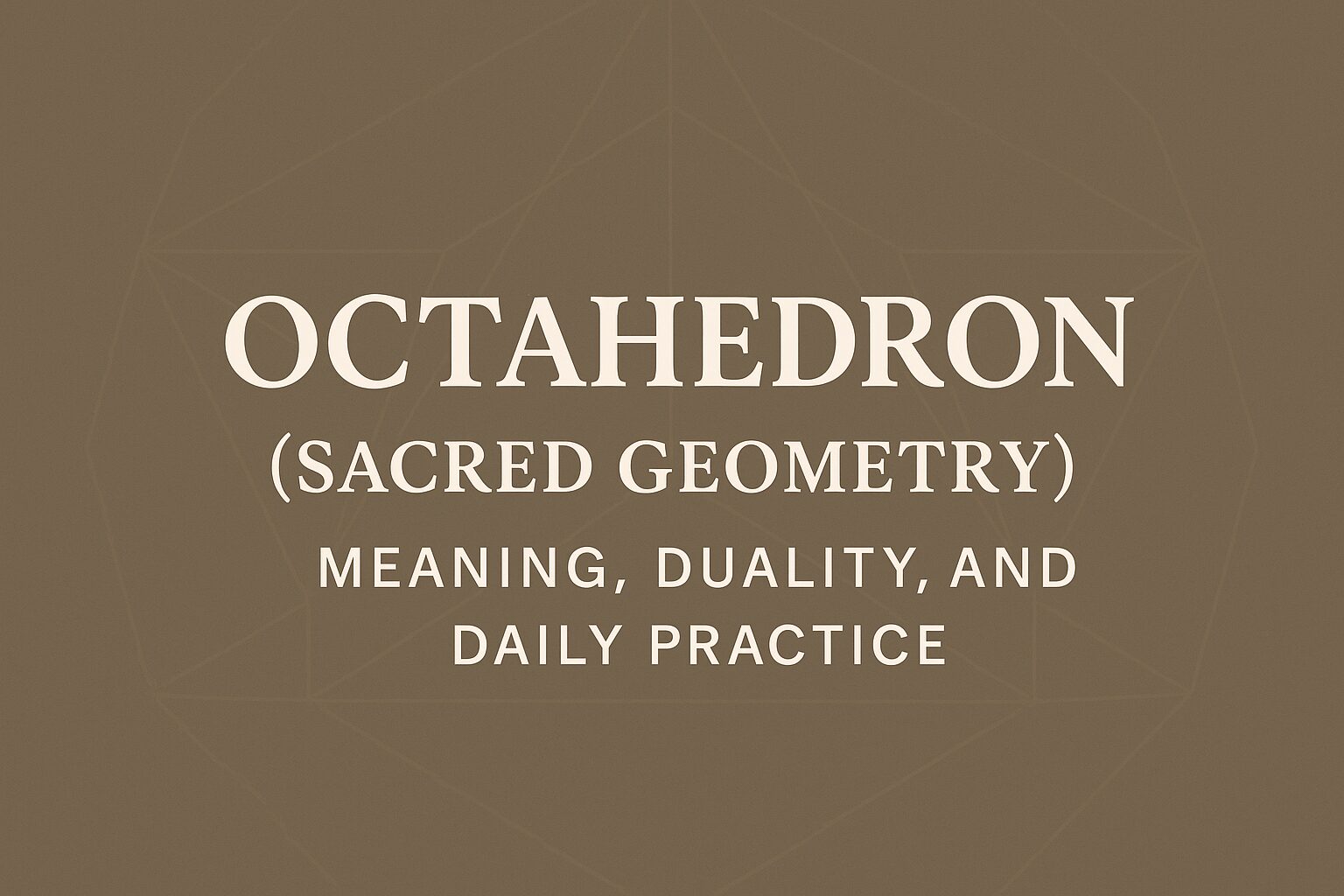 octahedron