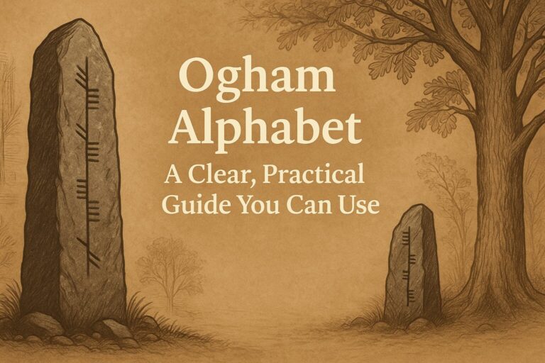 ogham alphabet